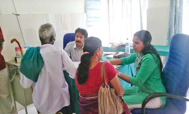 Dermatologists conduct skin disease camps for the tribals. Dermatologists conduct skin disease camps for the tribals.